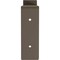 Ekena Millwork Steel Truss Shelf Bracket, Hammered Brown 2"W x 8"D x 6 3/4"H BKTM02X08X06TSHBR - alternate 7